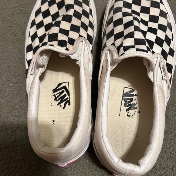 Vans Classic Checkerboard Skate Shoes Size  6.5 - Picture 5 of 7